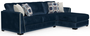 Jetson - Sectional With Comfort Coil Seat Cushions And Included Accent Pillows
