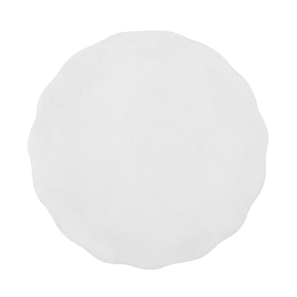 Outdoor Lightweight Concrete, Side Table - Antique White