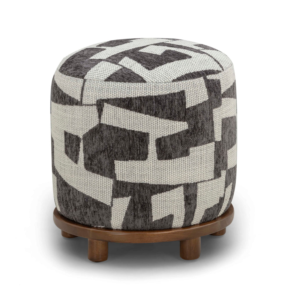 Bisou - Jacquard Ottoman