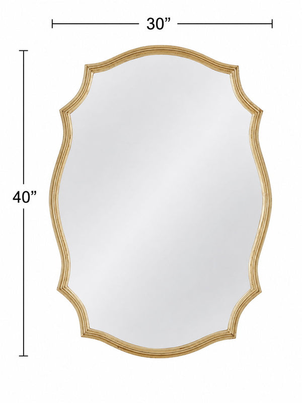 Camille - Wall Mirror - Gold