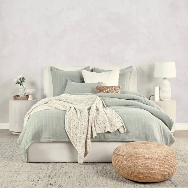 Monaco - Duvet King Cover - Green