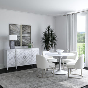 Leed - Table Lamp - Dark Gray / White