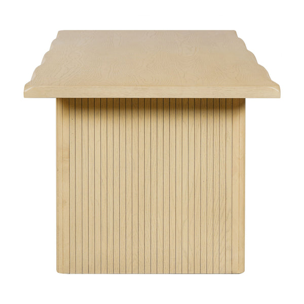 Rectangular Indoor Dining Table - Natural