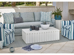 Coastal Living Outdoor / Edisto - Cocktail Table - White