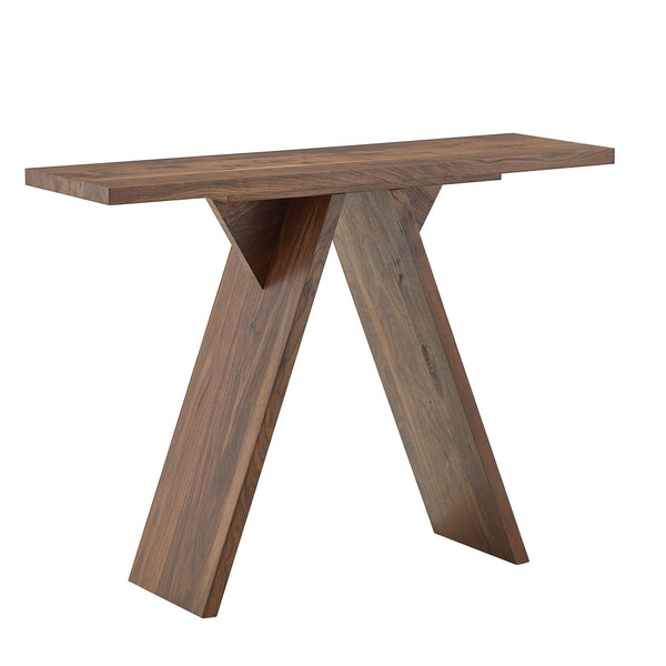 Console Table With V - Shaped Base