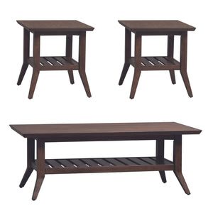 Ventura Blvd - 3 Piece Table Set - Bronze Spice