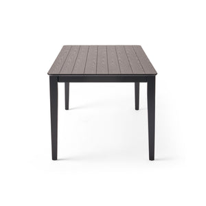 Farmhouse Charm Dining Table With Square Leg