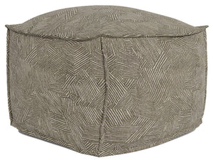 Bottega - Outdoor Ottoman, Special Order - Gray