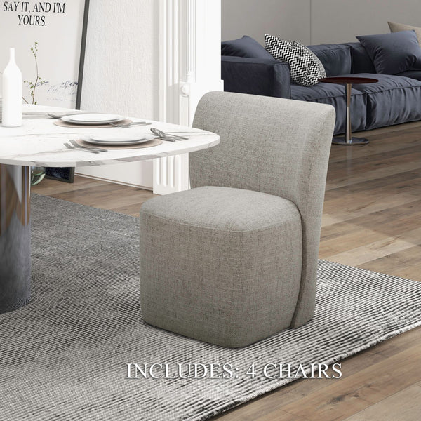 Accent Dining - Fabric Dining Chairs (Set of 4)