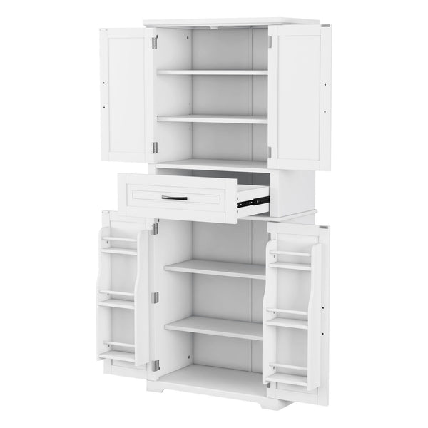 Bathroom Storage Cabinet With Drawer And Adjustable Shelf