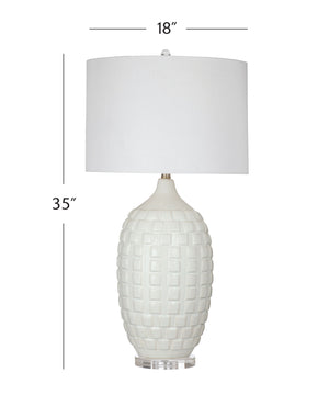 Sesser - Table Lamp - White