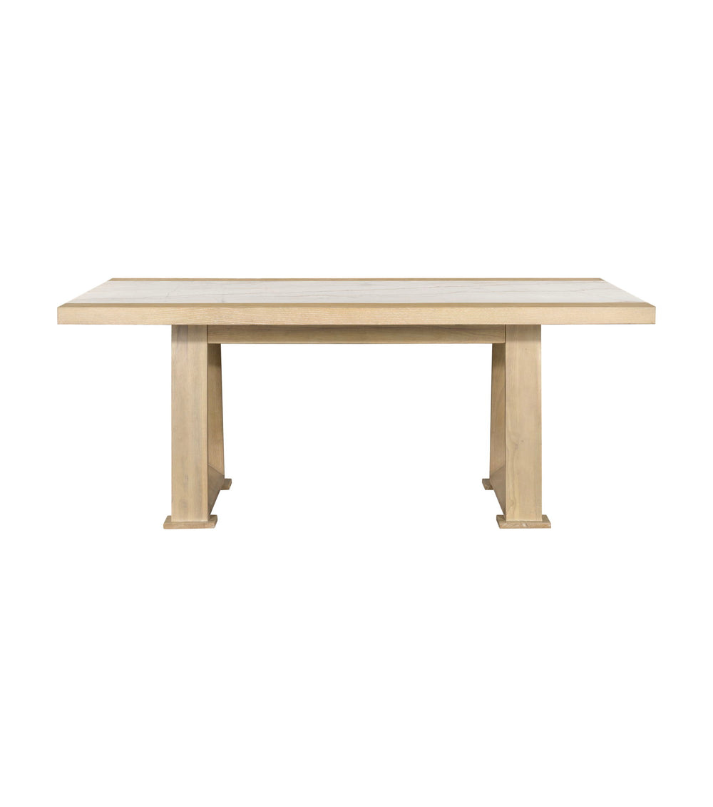 Trifecta - Dining Table - Driftwood Cerused Oak
