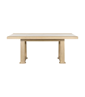 Trifecta - Dining Table - Driftwood Cerused Oak