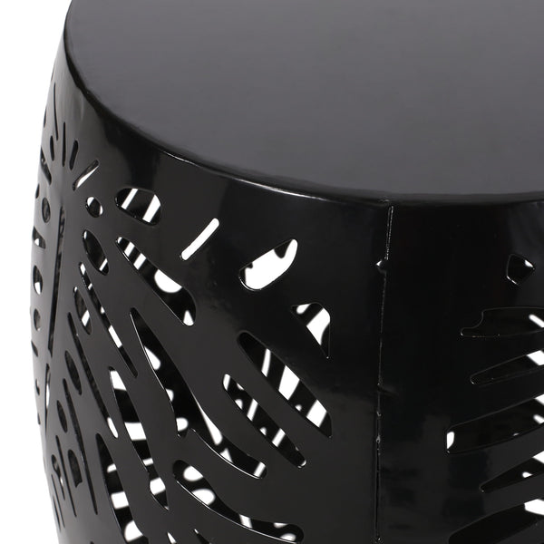 Modern Design Metal End Table, Large