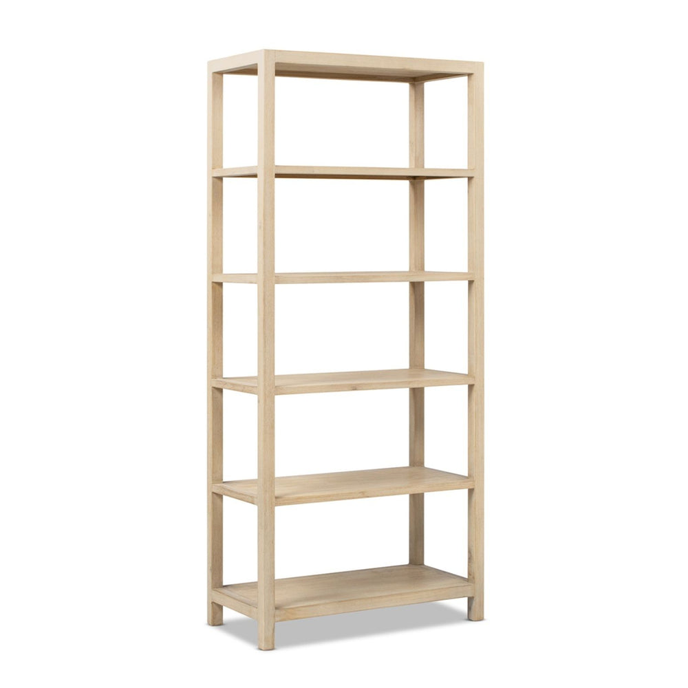 Ellis - 5 Shelf Open Frame Bookcase - Natural
