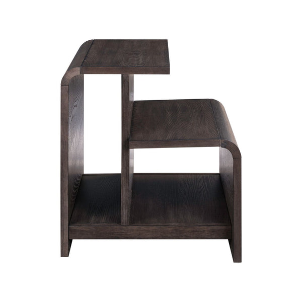 Perspectives - End Table - Espresso