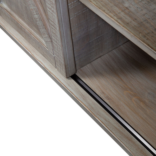 Parkland Falls - Sofa Table - Weathered Taupe