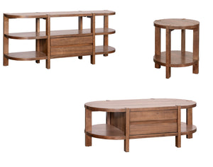 Winston - Cocktail Table - Warm Walnut