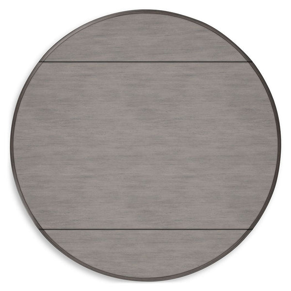 Shullden - 5 Pc. - Drop Leaf Table, 4 Side Chairs - Gray