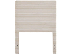 Oasis - Upholstered Twin Headboard - Beige / Gray