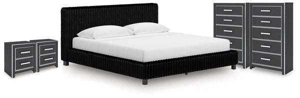 Zuraleus - Upholstered Bedroom Set