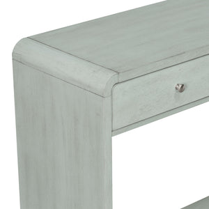 Console Table With 3 Drawers And Display Shelf