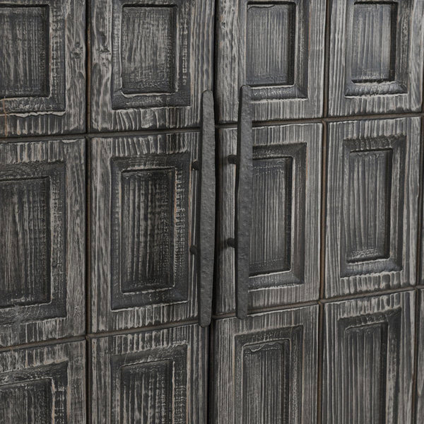 Willmark - 6 Door Iron Leg Sideboard