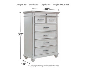 Kanwyn - Chest - Whitewash