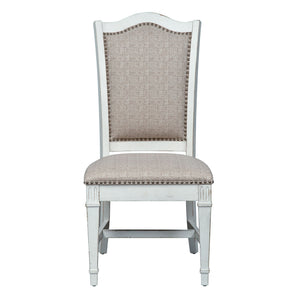 Abbey Park - Upholstered Side Chair - Antique White