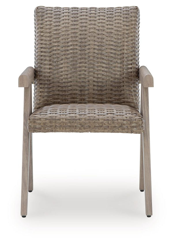 Cliff Trails - Arm Chair (Set of 2) - Beige