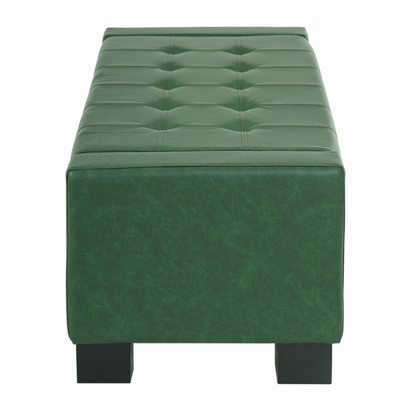 Tufted Storage Ottoman Bench
