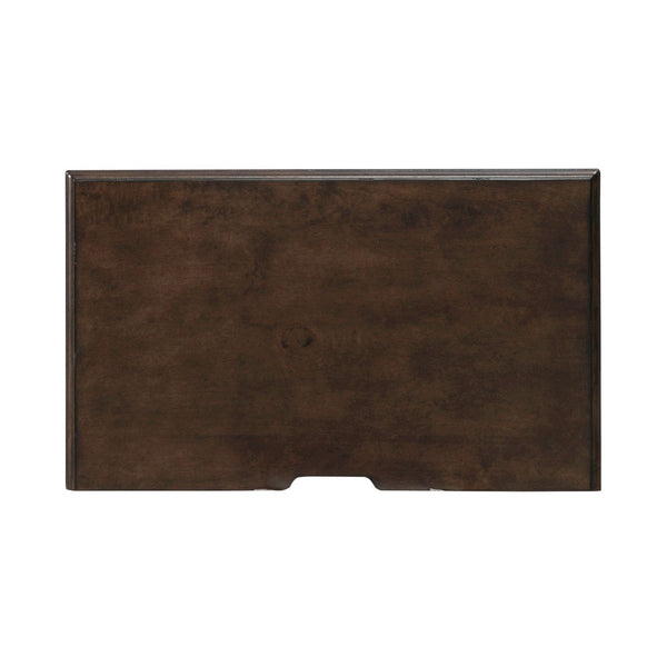 Arden Road - Nightstand With Charging Station - Satin Cherry