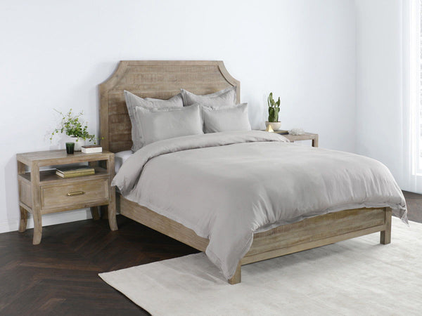 Harlow - Duvet King Sham- Gray