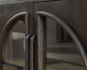 Dreley - Accent Cabinet - Grayish Brown