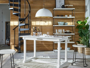 Modern Farmhouse - Elena Counter Table - White
