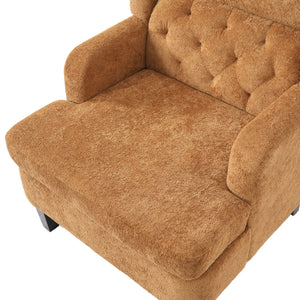 Modern Tufted Upholstered Accent Chair For Living Room