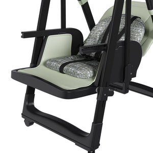 Convertible Baby High Chair To Rocker With 5 Point Harness
