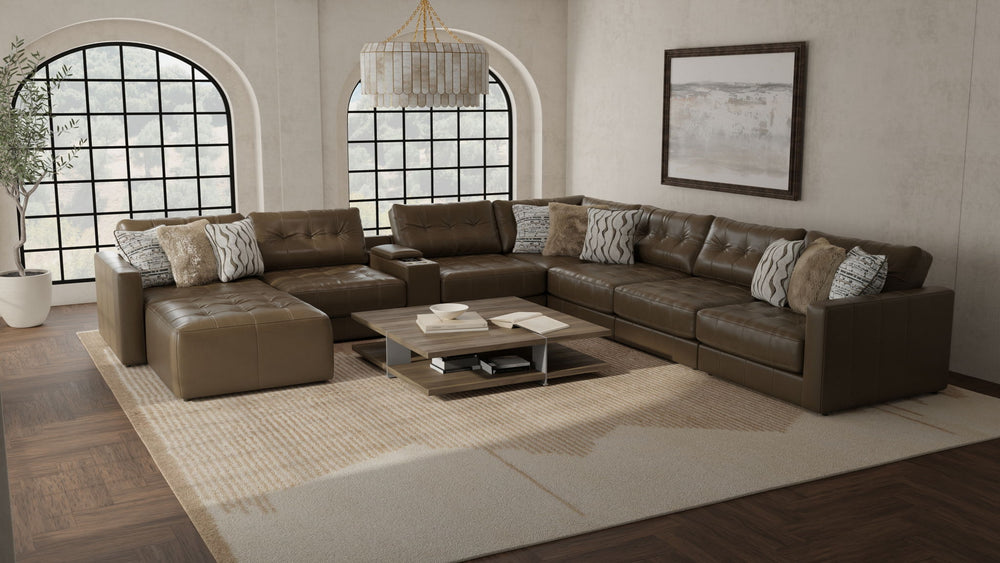 Siena - Modular Sectional And Cocktail Ottoman