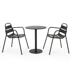 Terra Nova - Bistro Set - Matte Black