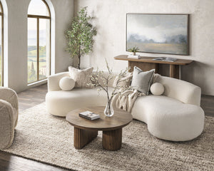 Vander - Solid Wood Rectangle Console Table