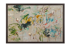 Morning Reflections Framed Print - Green