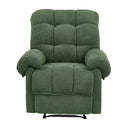 Manual Recliner, Padded Footrest