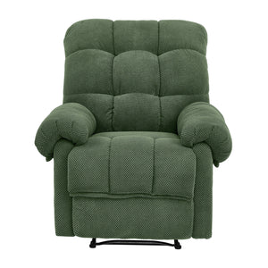 Manual Recliner, Padded Footrest