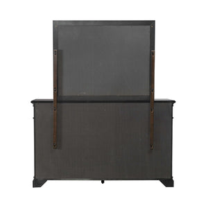 Arden Road - Dresser & Mirror - Satin Cherry