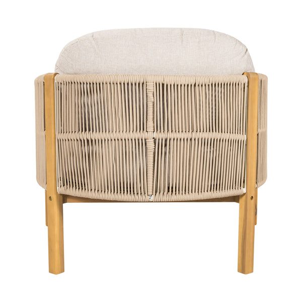 Grotta - Outdoor Wood Club Chair (Set of 2)