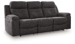 Brysonview - Reclining Sofa - Charcoal