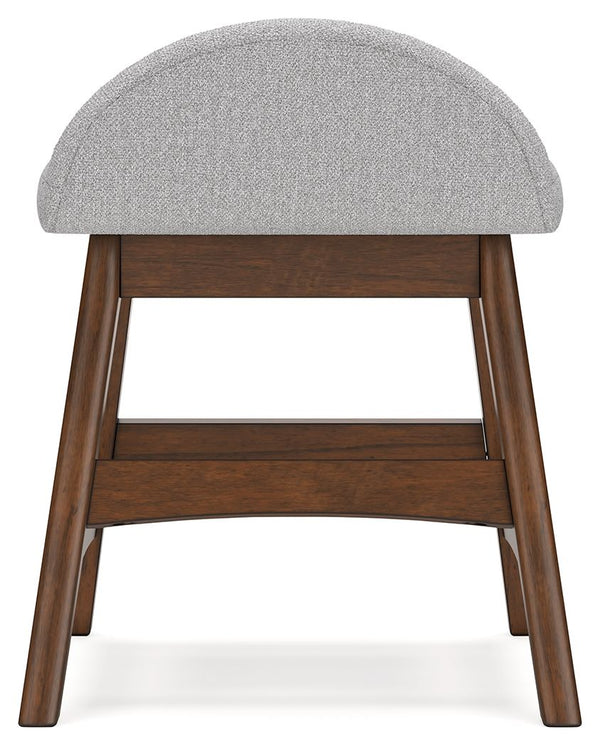 Lyncott - 3 Pc. - Home Office Desk, Chair, Bookcase - Brown