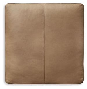 Bandon - Oversized Accent Ottoman - Toffee