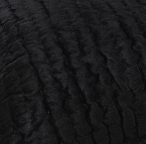 Bari - Velvet Sham - Onyx