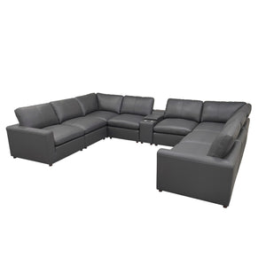 Large Upholstered Seating Modular Sectional